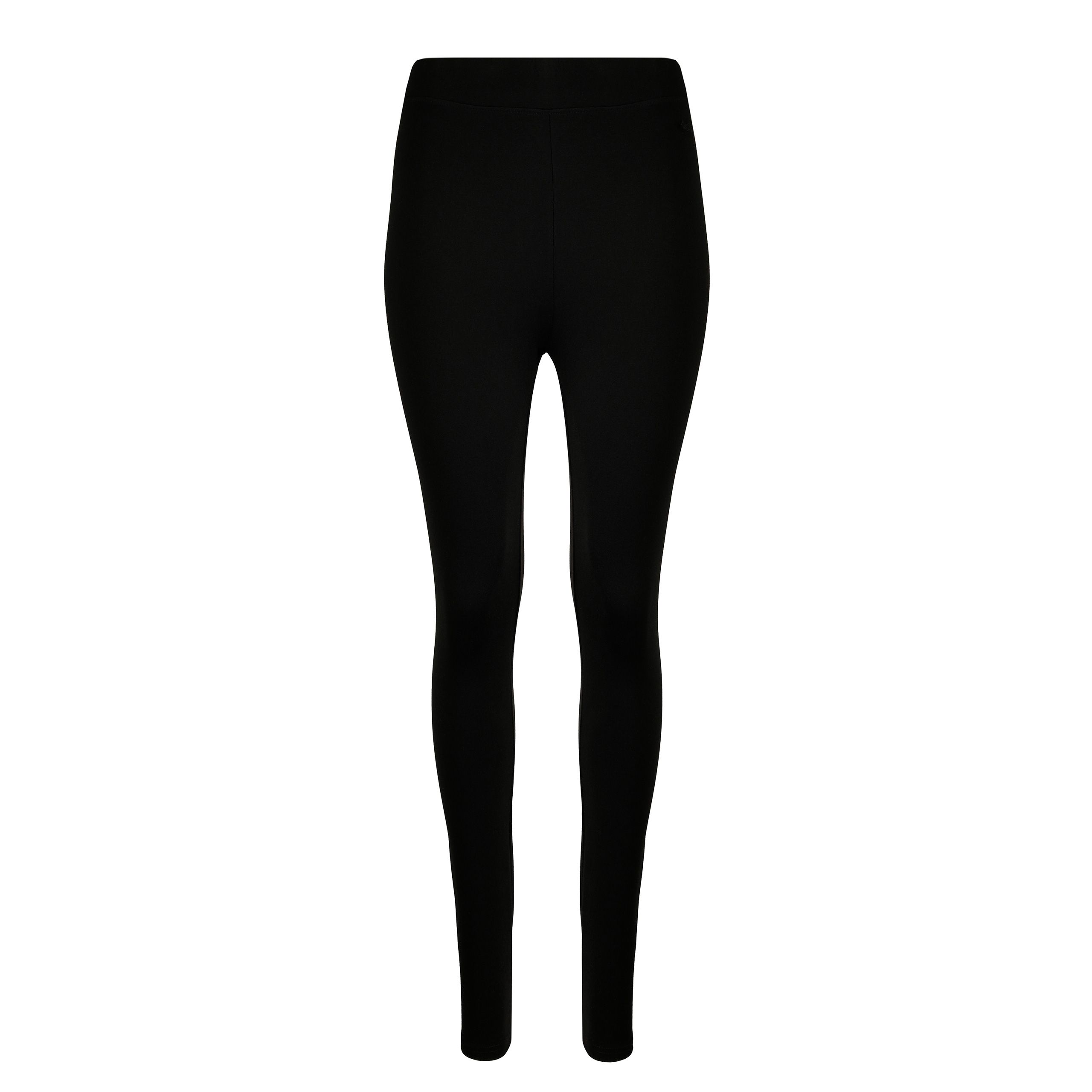 Weird Fish Women's Black Lilliane High Waist Leggings