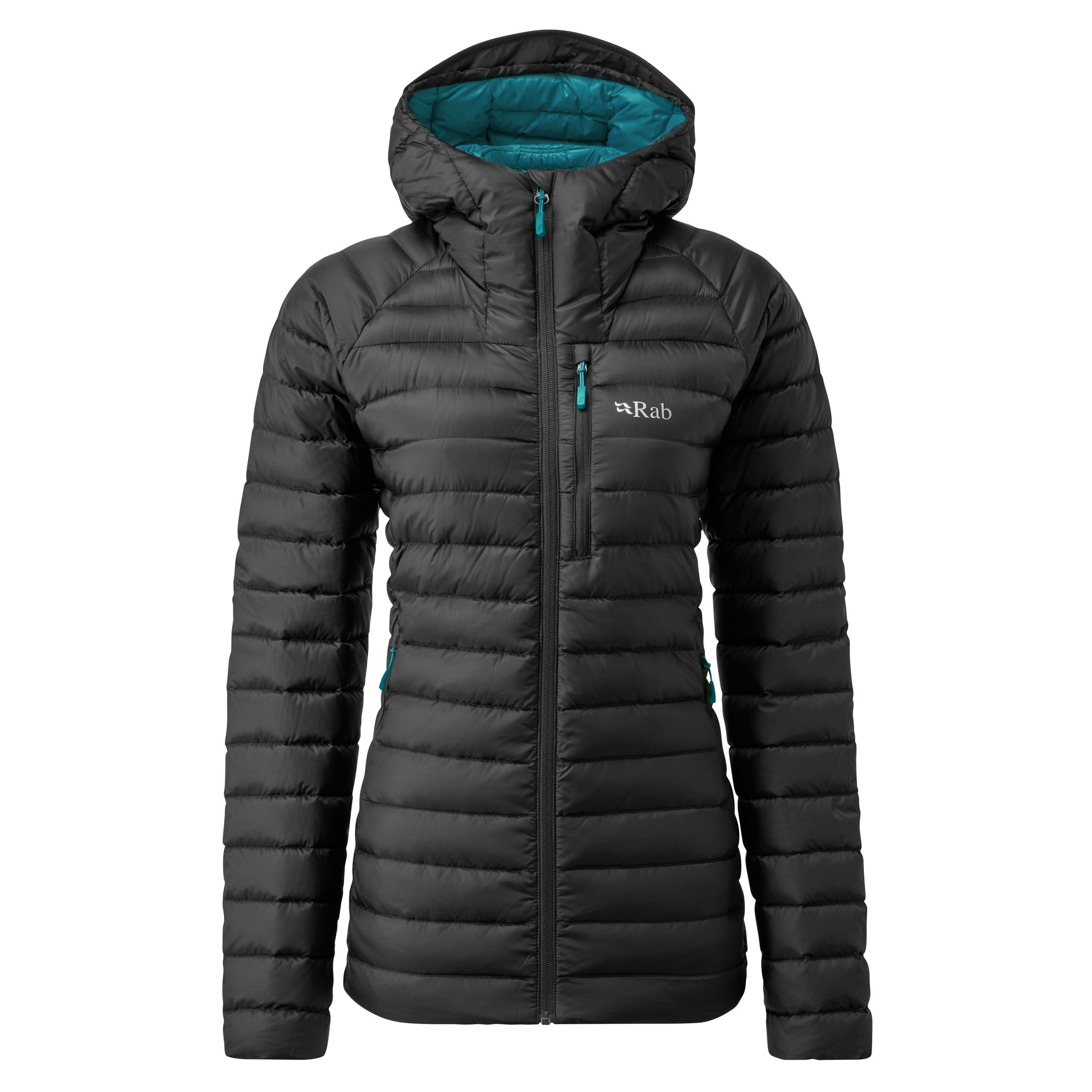 Rab Womens Microlight Alpine Long Insulated Down Jacket Nevisport