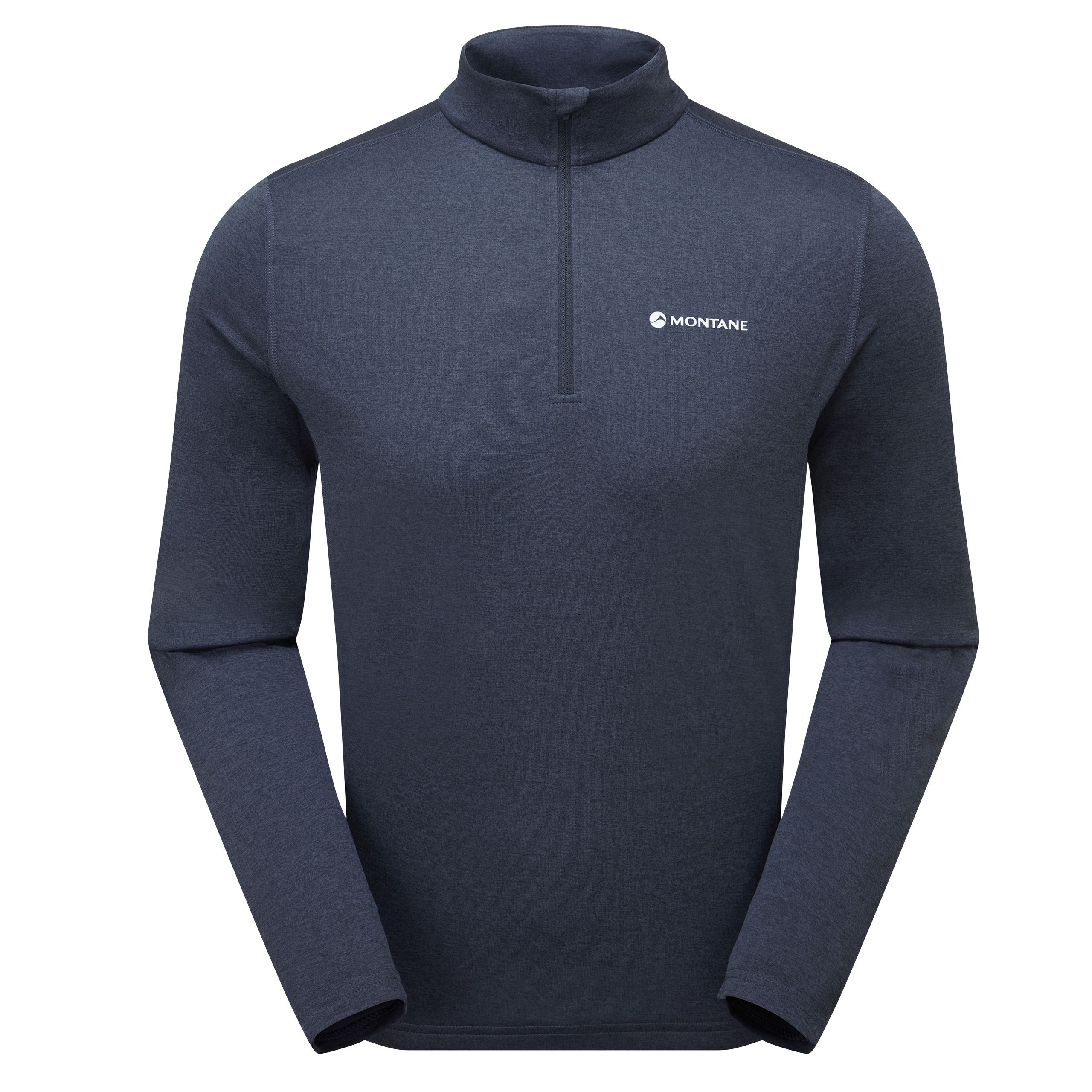 Montane Men's Blue Dart Zip Neck T-Shirt - Image 3