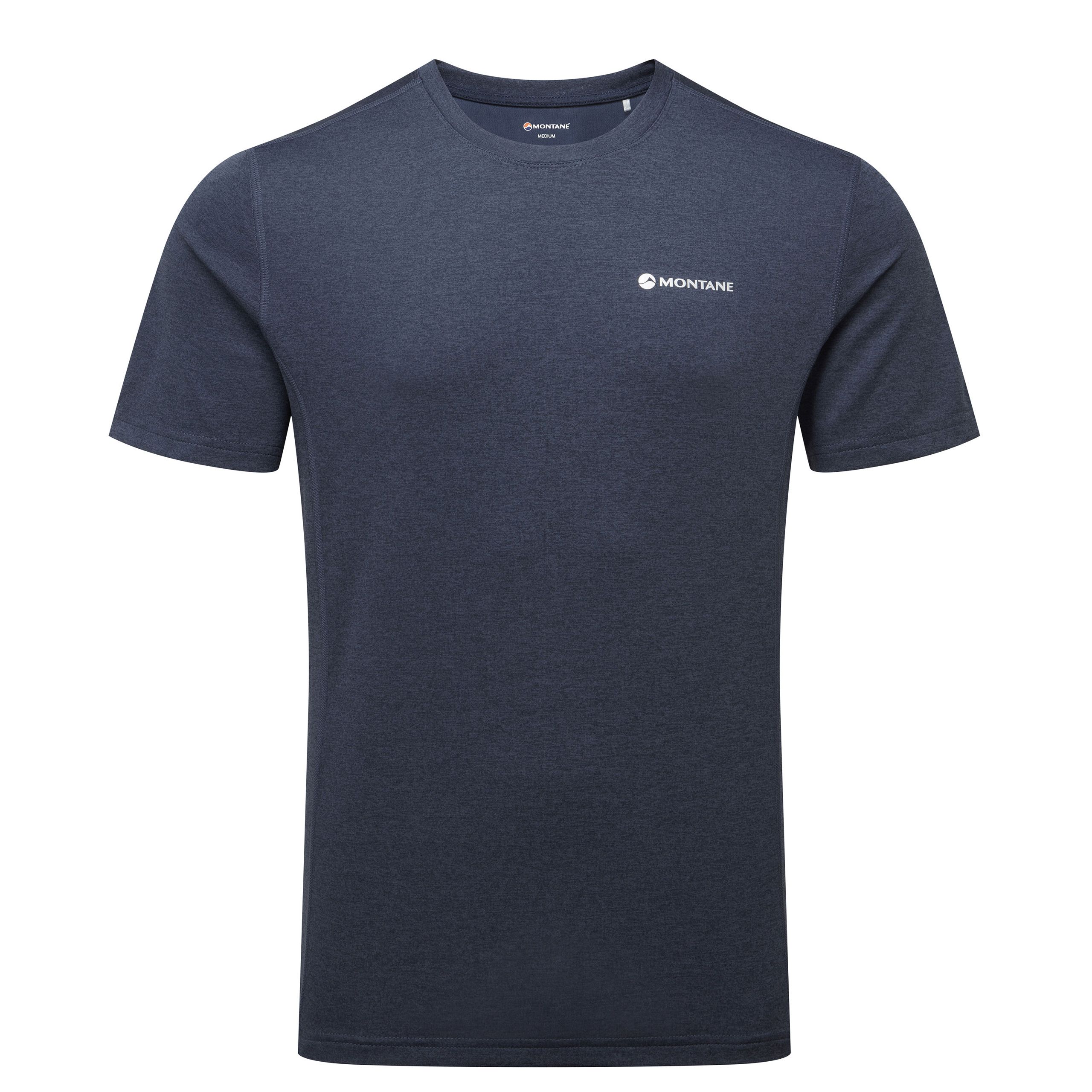 Montane Mens Regular Fit UPF 20+ Odour Control T-Shirt, Navy, Size S, Men - Image 2