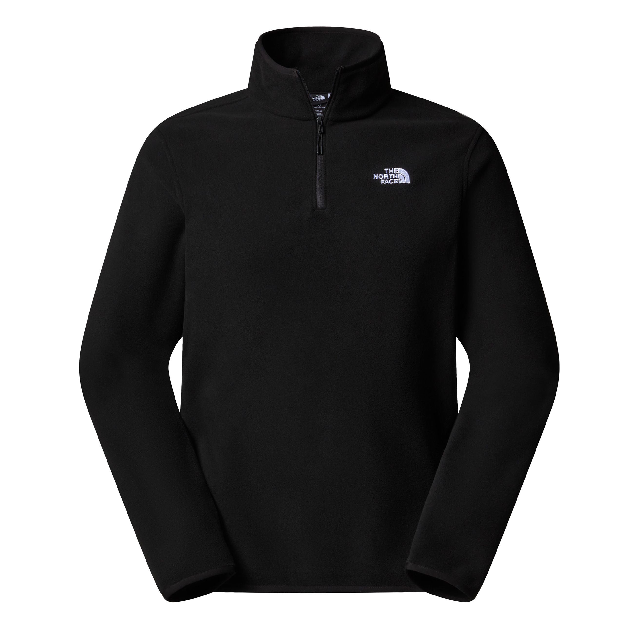 The North Face Black Quarter Zip Fleece Sweatshirt - Image 5