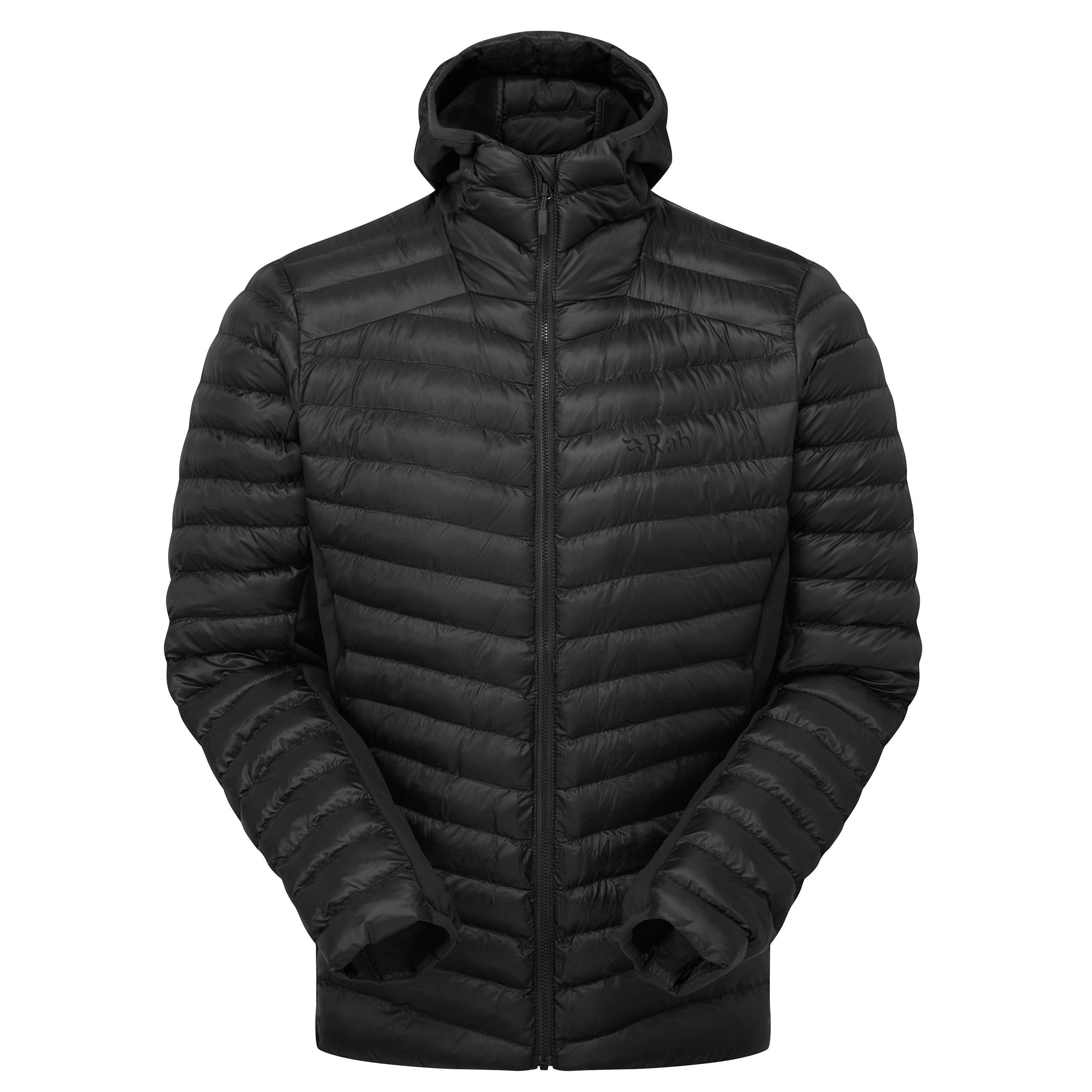 Rab Men's Black Cirrus Flex Insulated Hooded Jacket