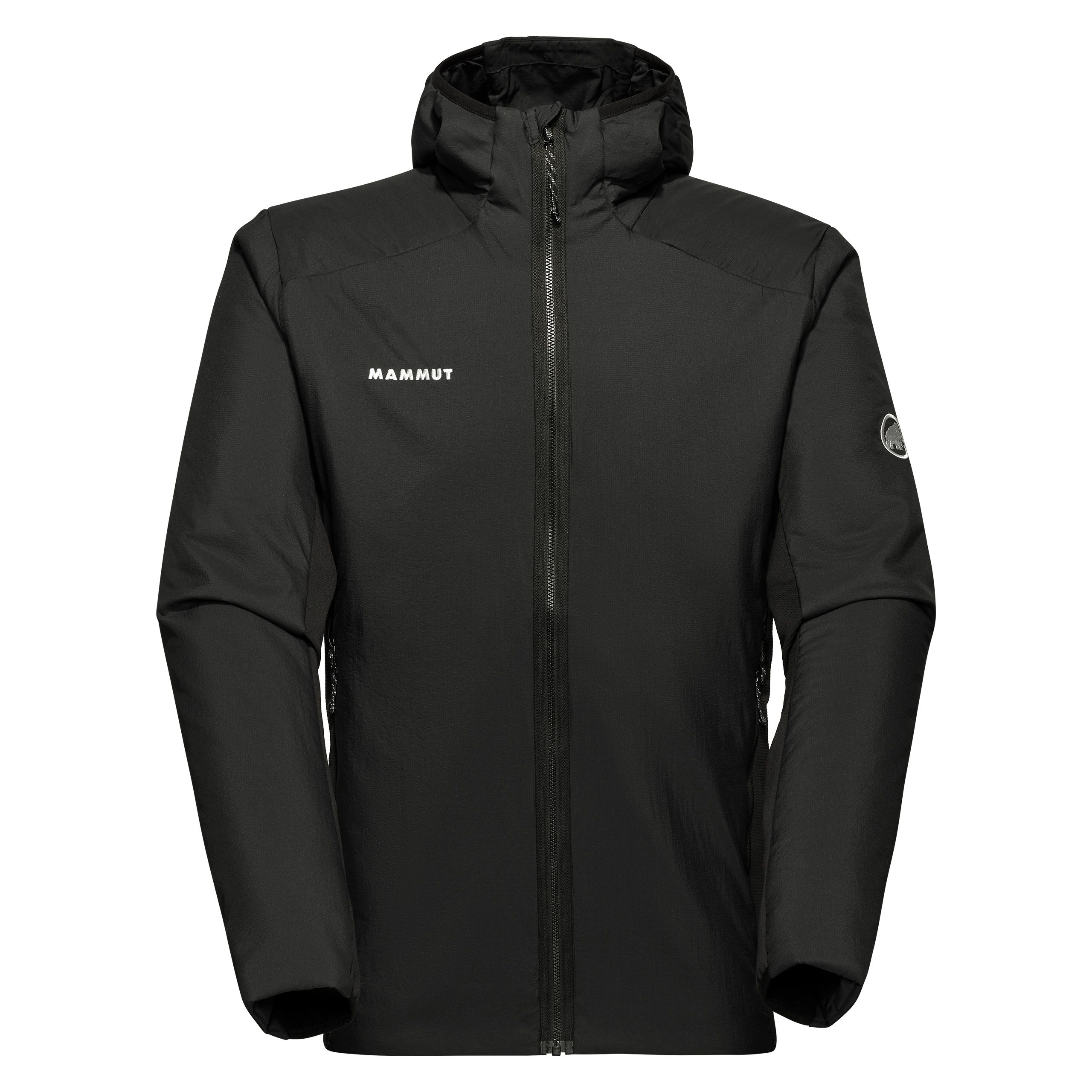 Mammut Men's Black Rime Air Insulated Hybrid Hooded Jacket