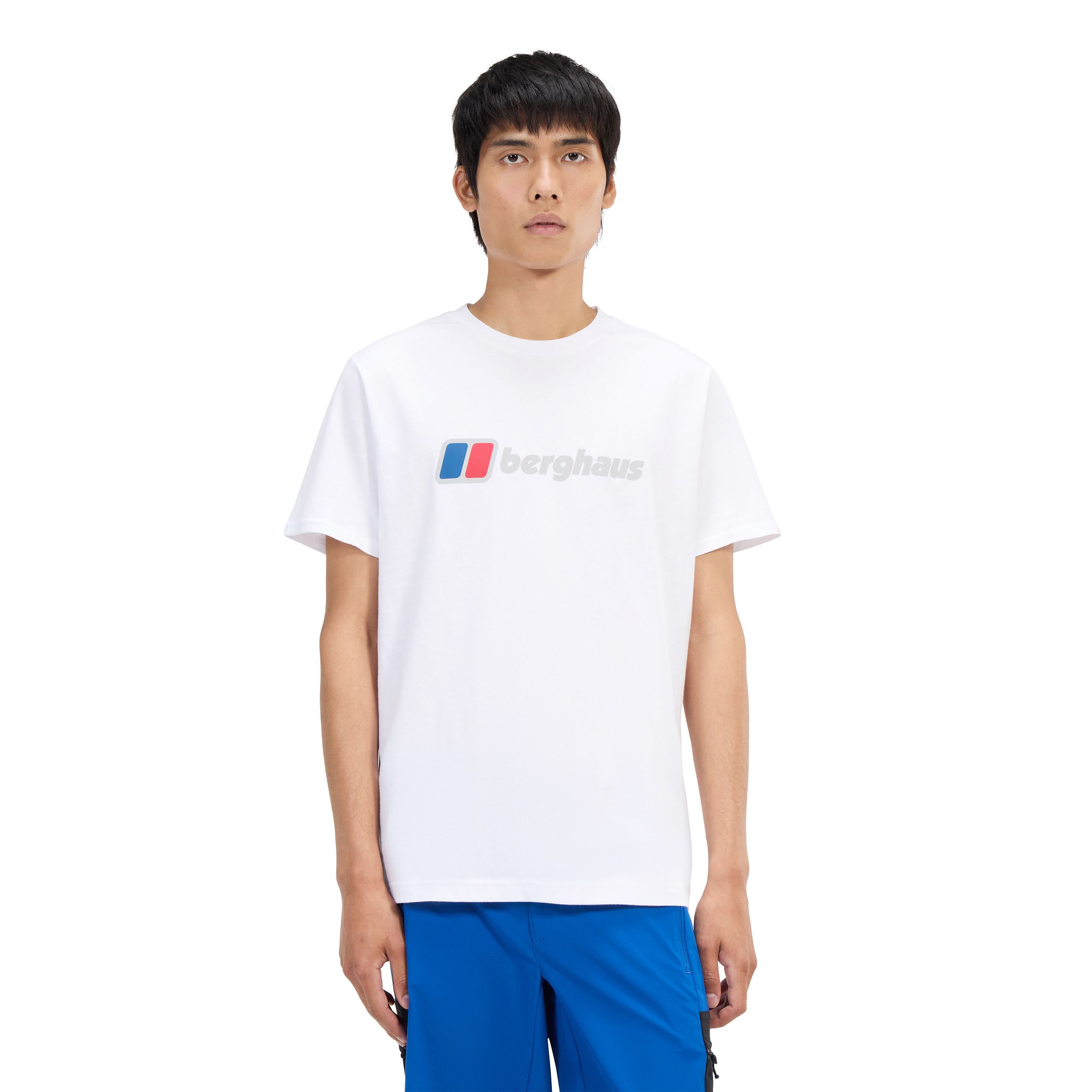 Berghaus Men's Classic Logo T-Shirt White Medium - Image 3