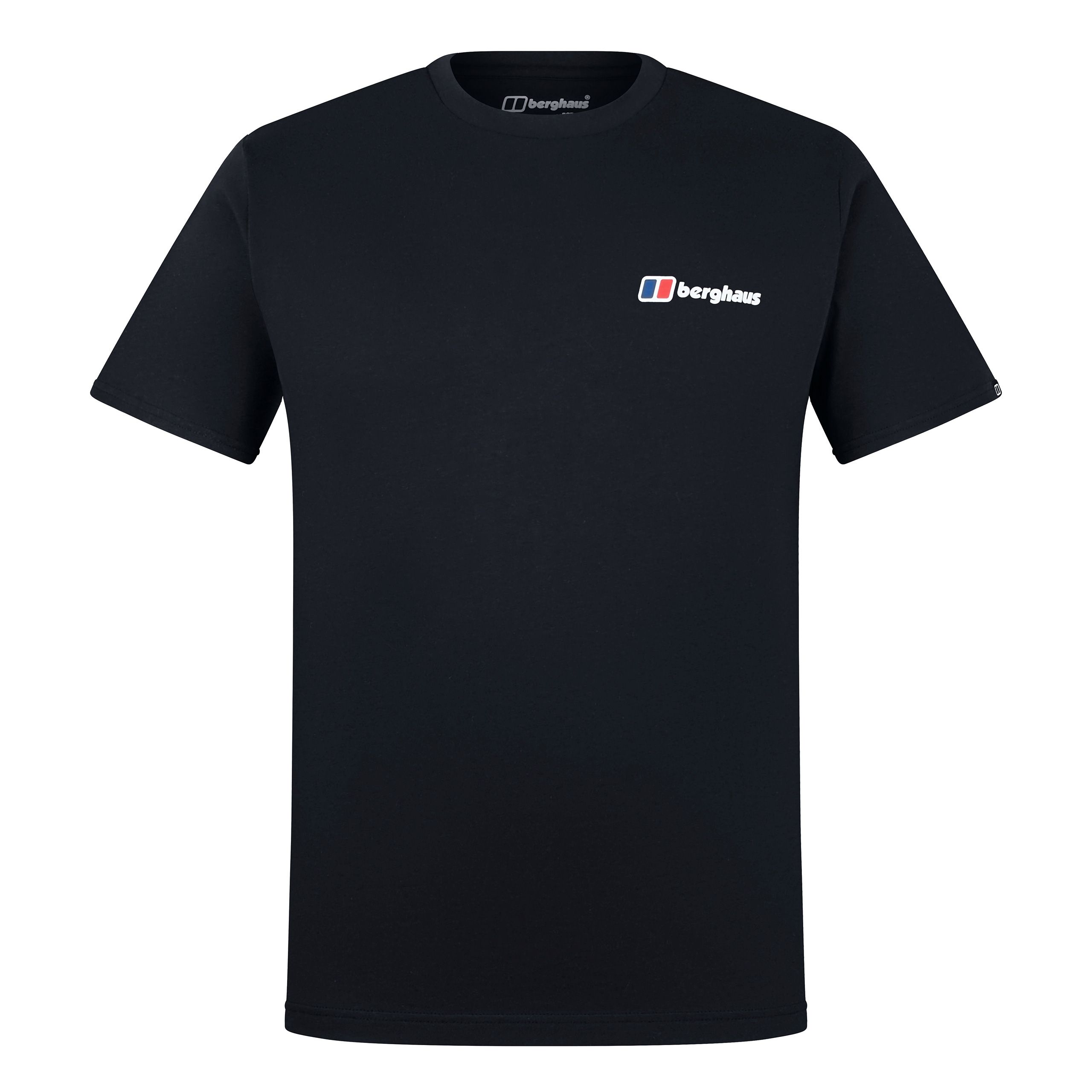 Berghaus Men's Black Front And Back T-Shirt