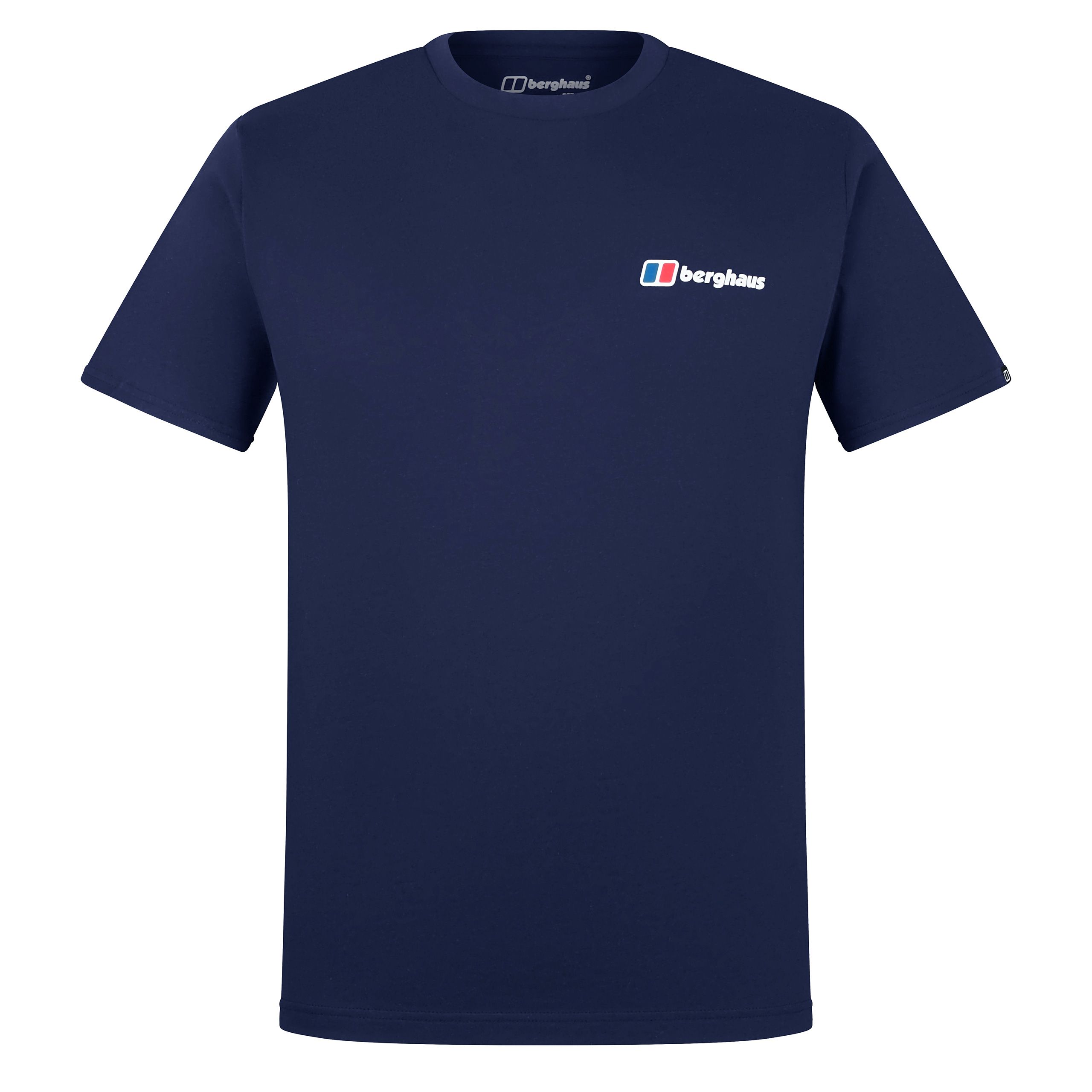 Berghaus Men's Navy Front And Back T-Shirt Extra Large