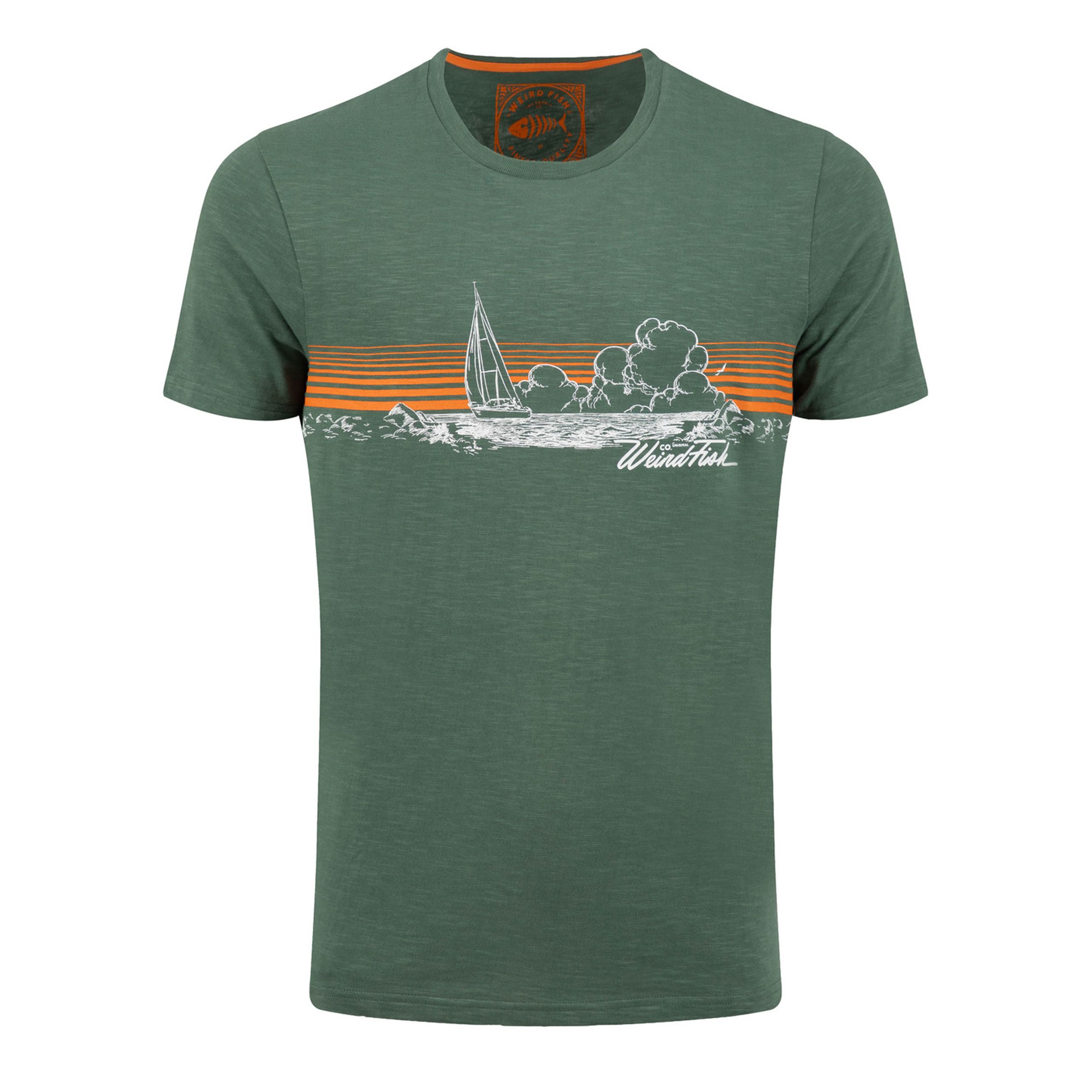 Weird Fish Nautical Sky Front Print Graphic T-Shirt - Image 2