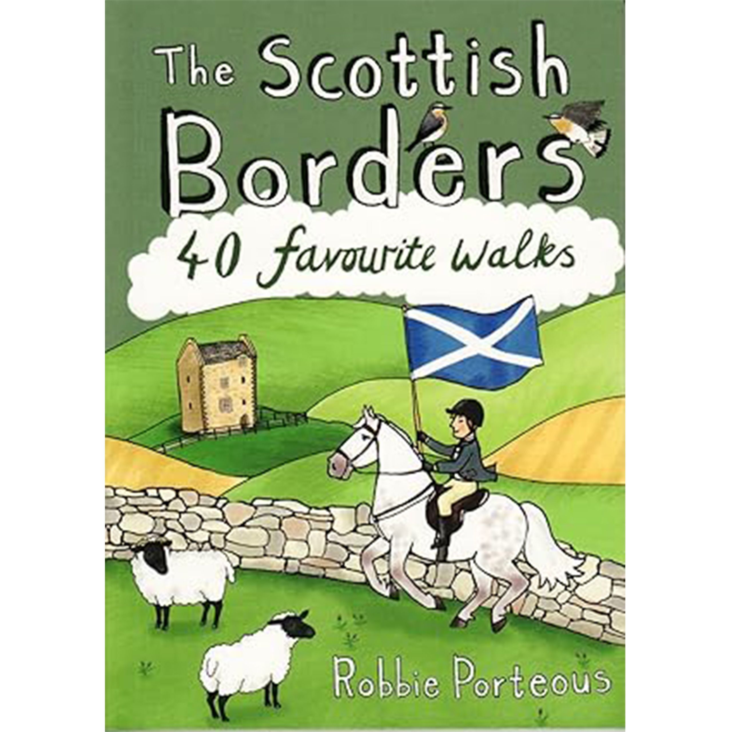 The Scottish Borders - 40 favourite walks by Robbie Porteous (Paperback Book) - Image 8