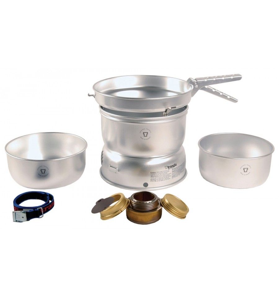 Trangia Unisex Light-Grey 25-1 Camping Stove With Alloy Pans