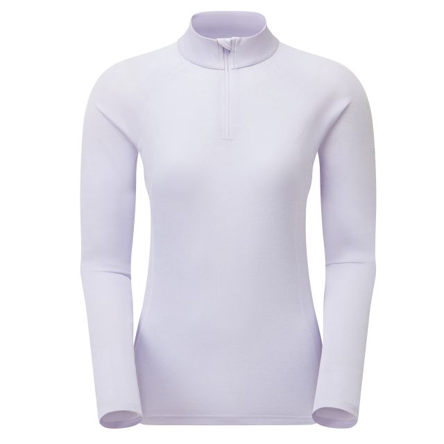 Montane Womens Dart Zip Neck T-shirt