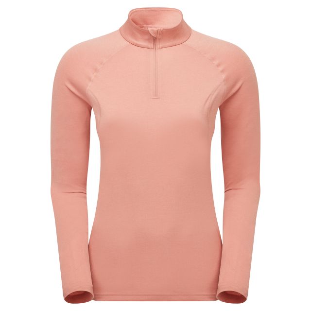 Montane Womens Dart Zip Neck T-Shirt