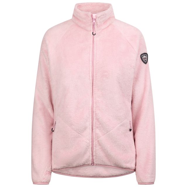 Trespass Womens Soft Furry Fleece Jacket Telltale
