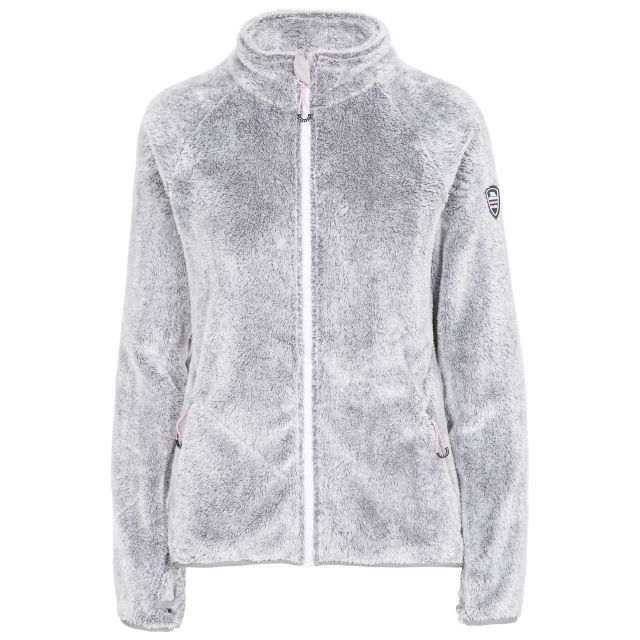 Trespass Womens Soft Furry Fleece Jacket Telltale