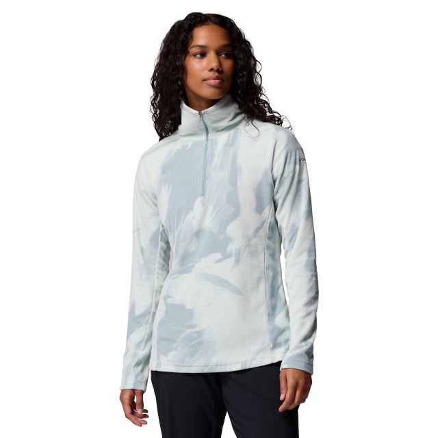 Columbia Womens Glacial IV Print 1/2 Zip Fleece Top