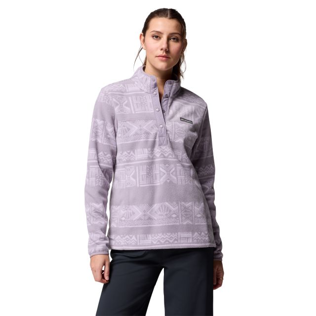 Columbia Womens Benton Spring Print 1/2 Snap Fleece