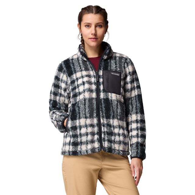 Columbia Womens West Bend Print Full Zip Fleece