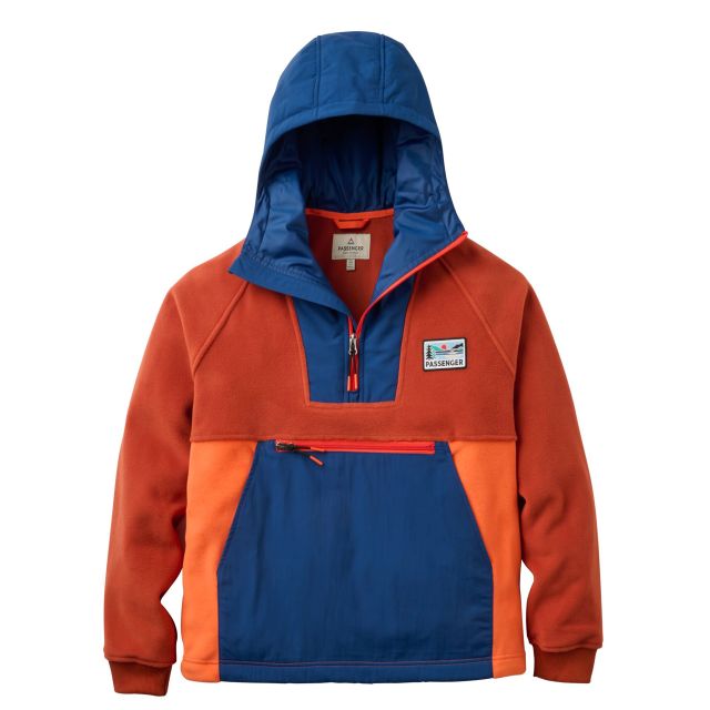 Passenger Womens Alexander Recycled Hooded Fleece