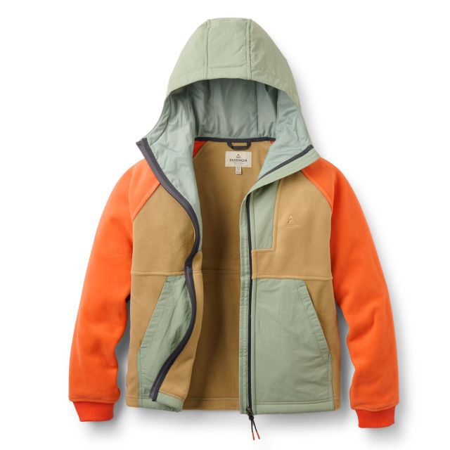 Passenger Womens Recycled Polartec Full Zip Fleece