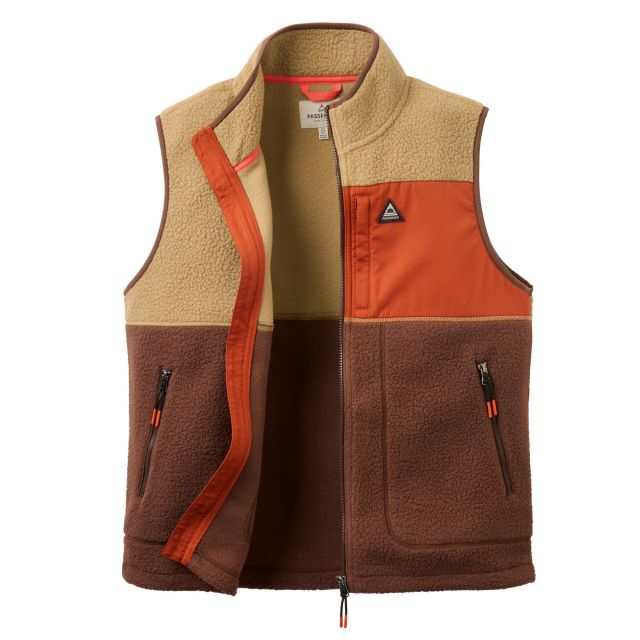 Passenger Womens Home Recycled Sherpa Full Zip Fleece Gilet