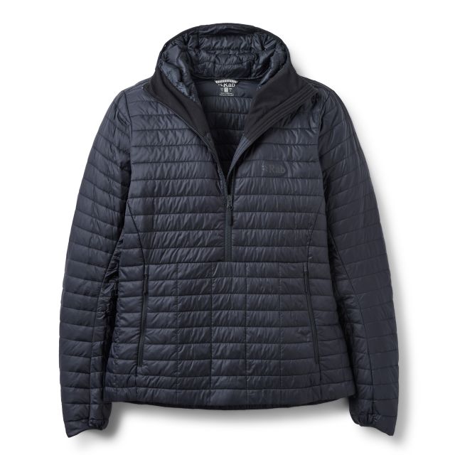 Rab Womens Microlighter Pullover Hooded Insulated Jacket