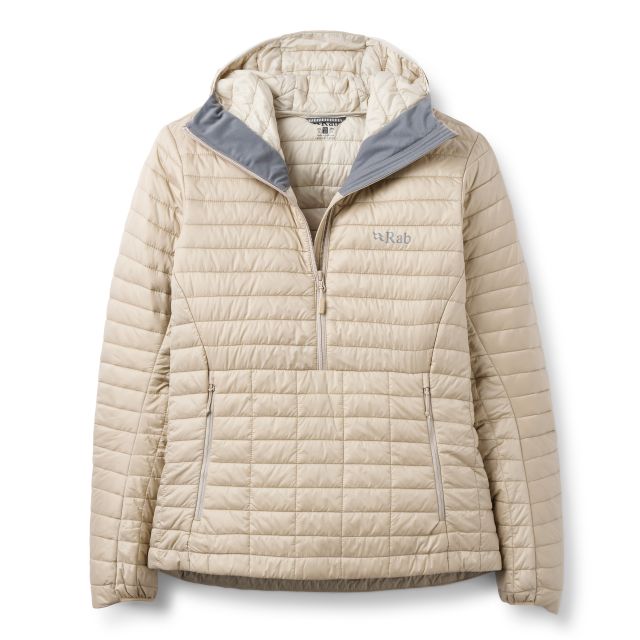 Rab Womens Microlighter Pullover Hooded Insulated Jacket