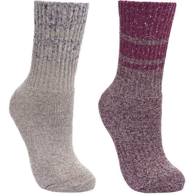 Trespass Hadley Womens Walking Socks 2 Pack