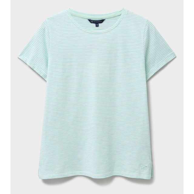 Crew Clothing Womens Perfect Stripe Crew Slub T-Shirt
