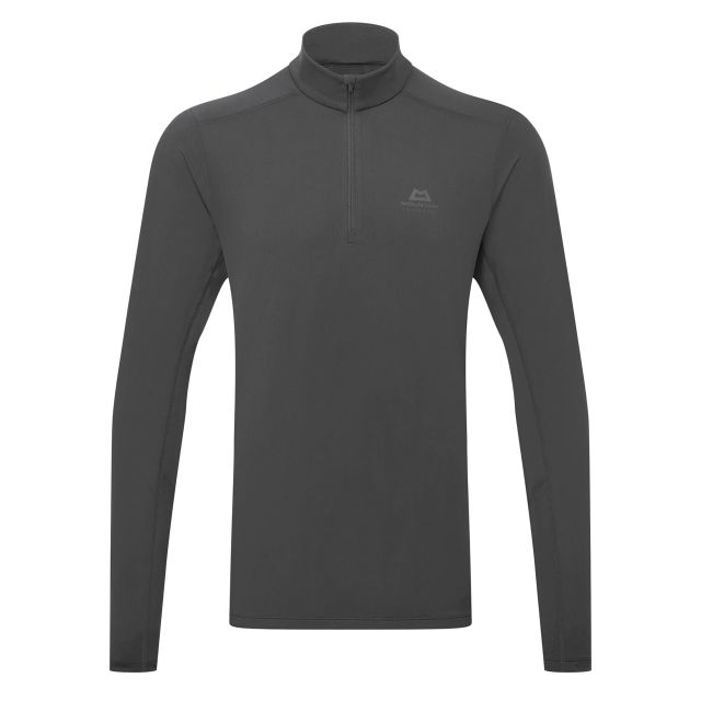 Mountain Equipment Mens Cerrig Long Sleeve Zip T-Shirt