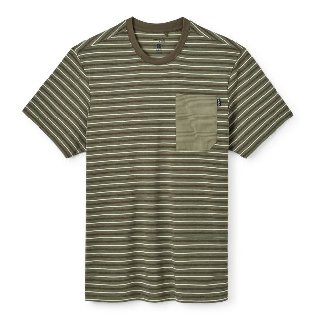 Rab Mens Rivelin Stripe Pocket T-Shirt