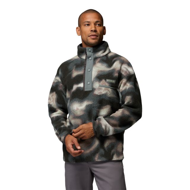 Columbia Mens Helvetia II Printed Half Snap Fleece