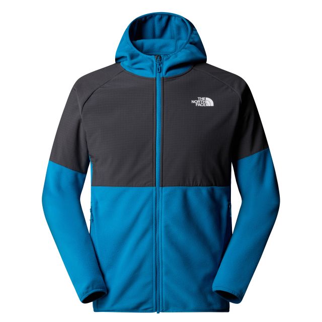 The North Face Mens Glacier Heavyweight Hooded Full-Zip Fleece