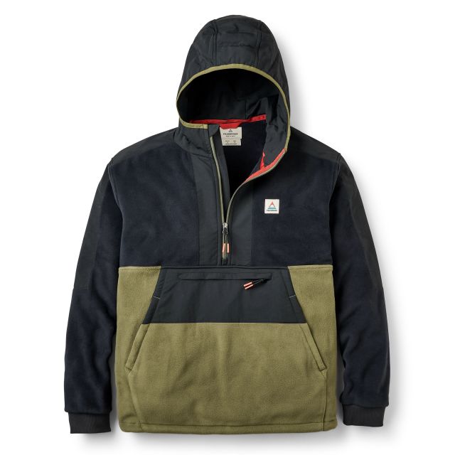 Passenger Mens Woodland 2.0 Hooded 1/2 Zip Fleece