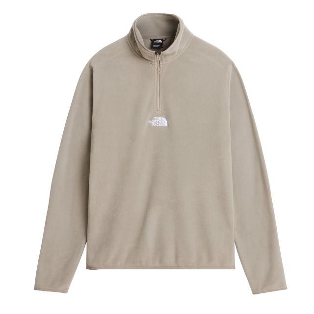 The North Face Mens Glacier Embroidered Logo 1/4 Zip Fleece