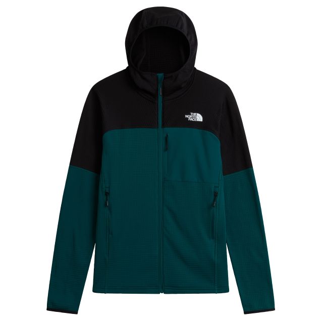 The North Face Mens Polartec Stormgap Powergrid Hooded Jacket
