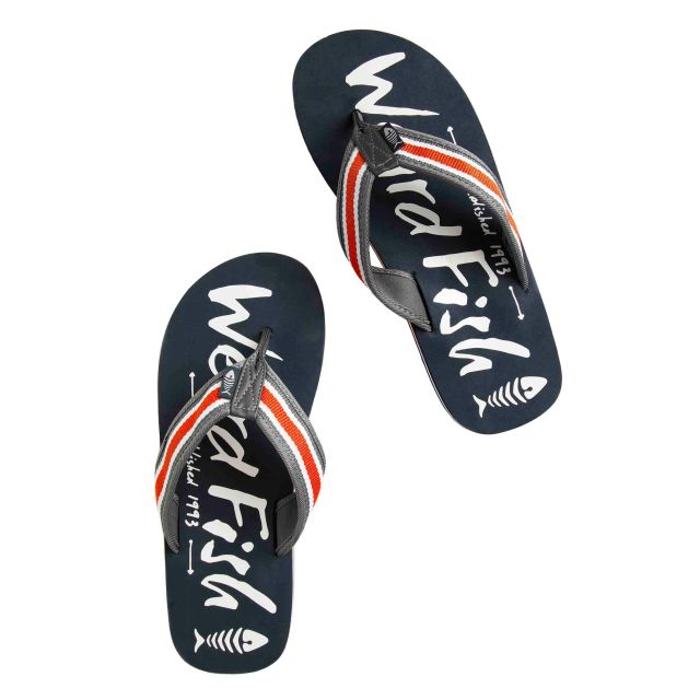 Weird Fish Mens Waterford Flip Flops
