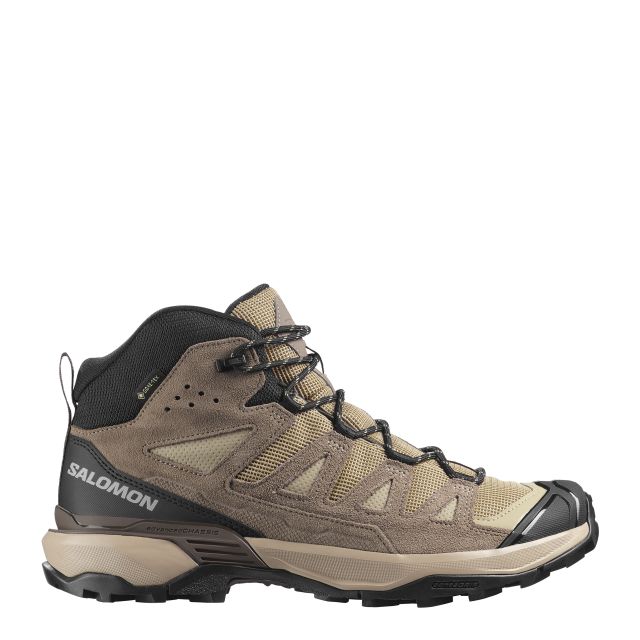 Salomon Mens X Ultra 360 Leather Gore-Tex Mid Walking Boots