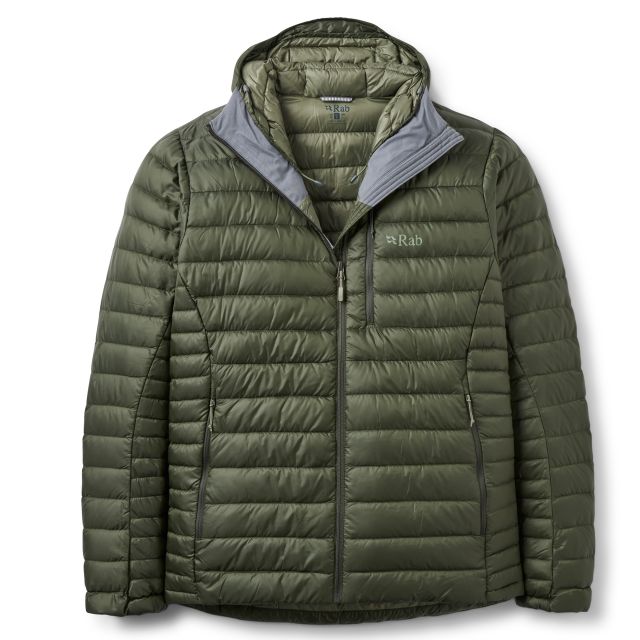 Rab Mens Microlight Alpine Hooded Insulated Jacket