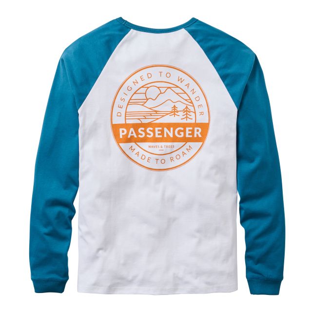 Passenger Mens Odyssey Recycled Cotton Rag T-Shirt