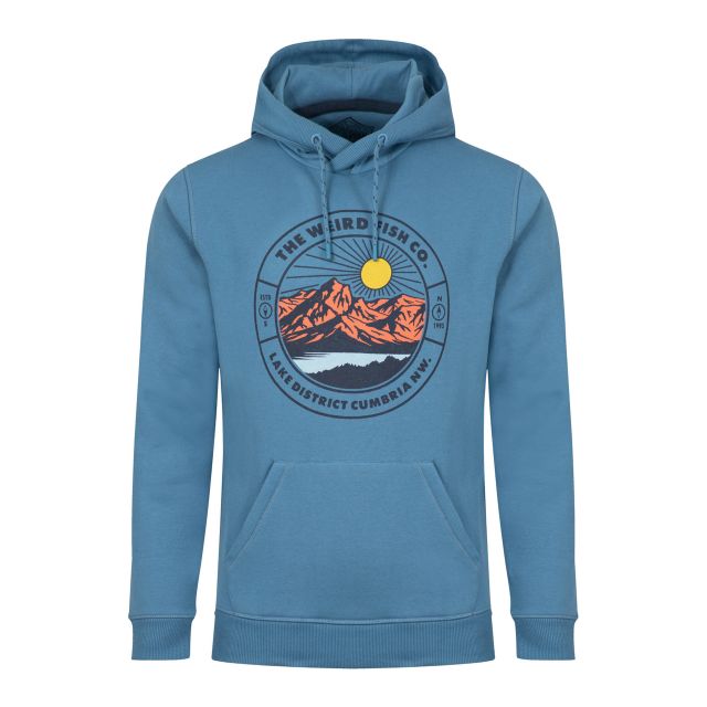 Weird Fish Mens Bryant Popover Hoodie