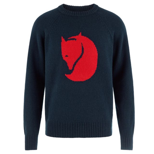 Fjallraven Mens Logo Knit Sweater