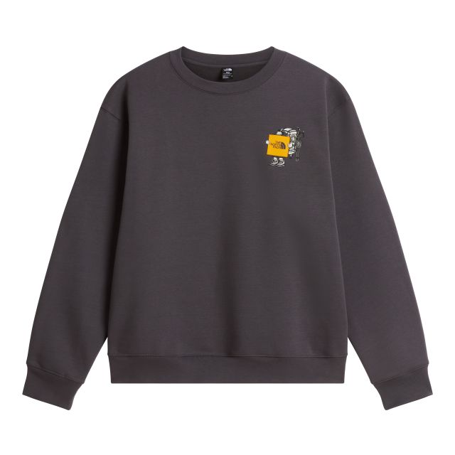 The North Face Mens Gear Up Get Out Relaxed Crew Sweatshirt