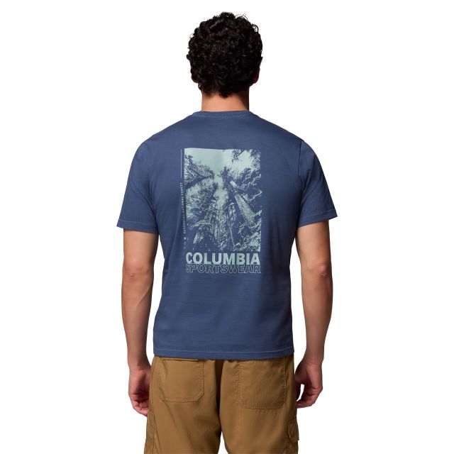 Columbia Mens Rapid Ridge II Back Graphic T-Shirt
