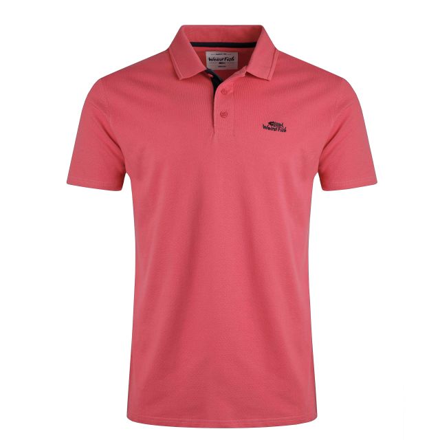 Weird Fish Mens Miles Organic Pique Polo Shirt