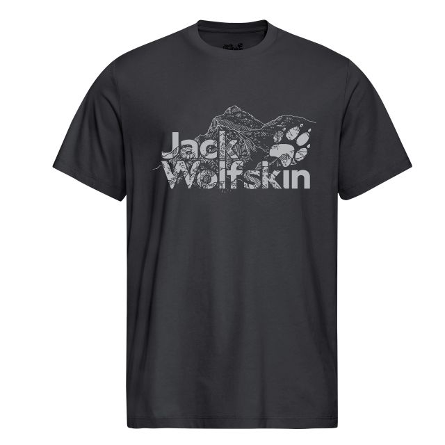 Jack Wolfskin Mens Brand T-Shirt