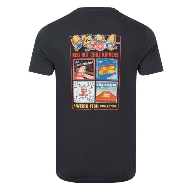 Weird Fish Mens Chilli Kippers Back Print Artist T-Shirt