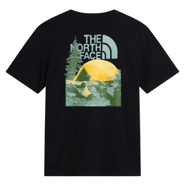 The North Face Mens Pitch A Tent Relaxed Short Sleeve T-Shirt