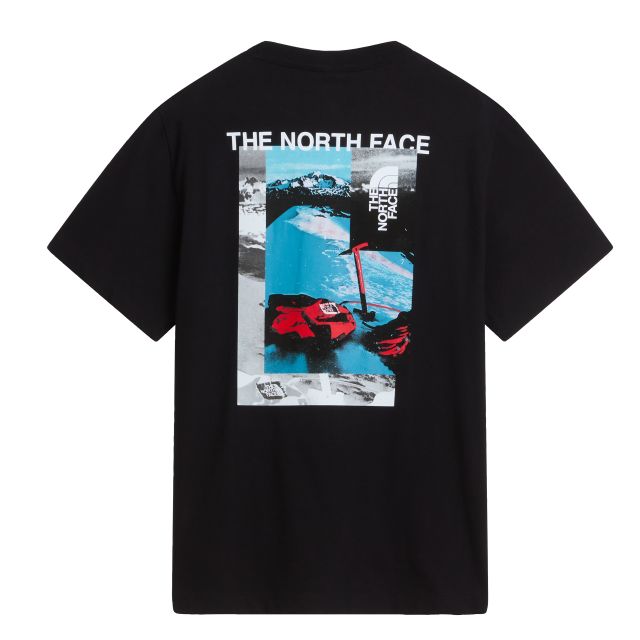 The North Face Mens Apex 75 Collage Relaxed T-Shirt