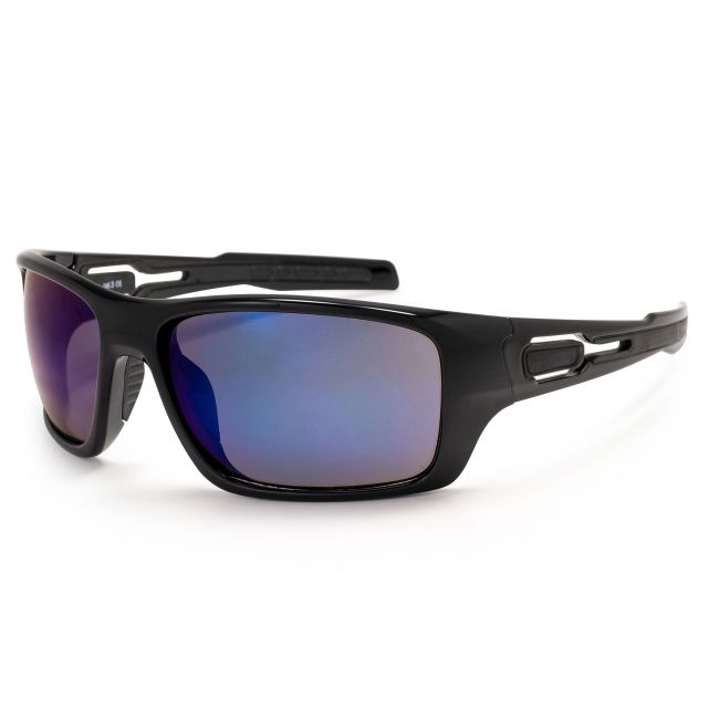 Stone Adults ST519 Matt Black Wraparound Sunglasses
