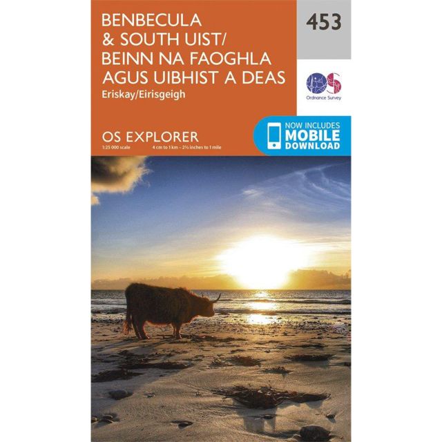 Ordnance Survey Explorer Map 435 Benbecula & South Uist