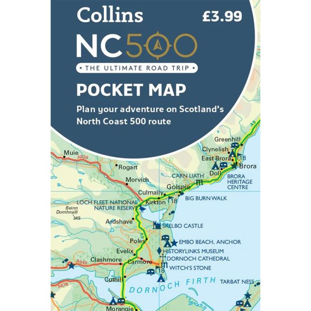 Collins NC500 Pocket Map